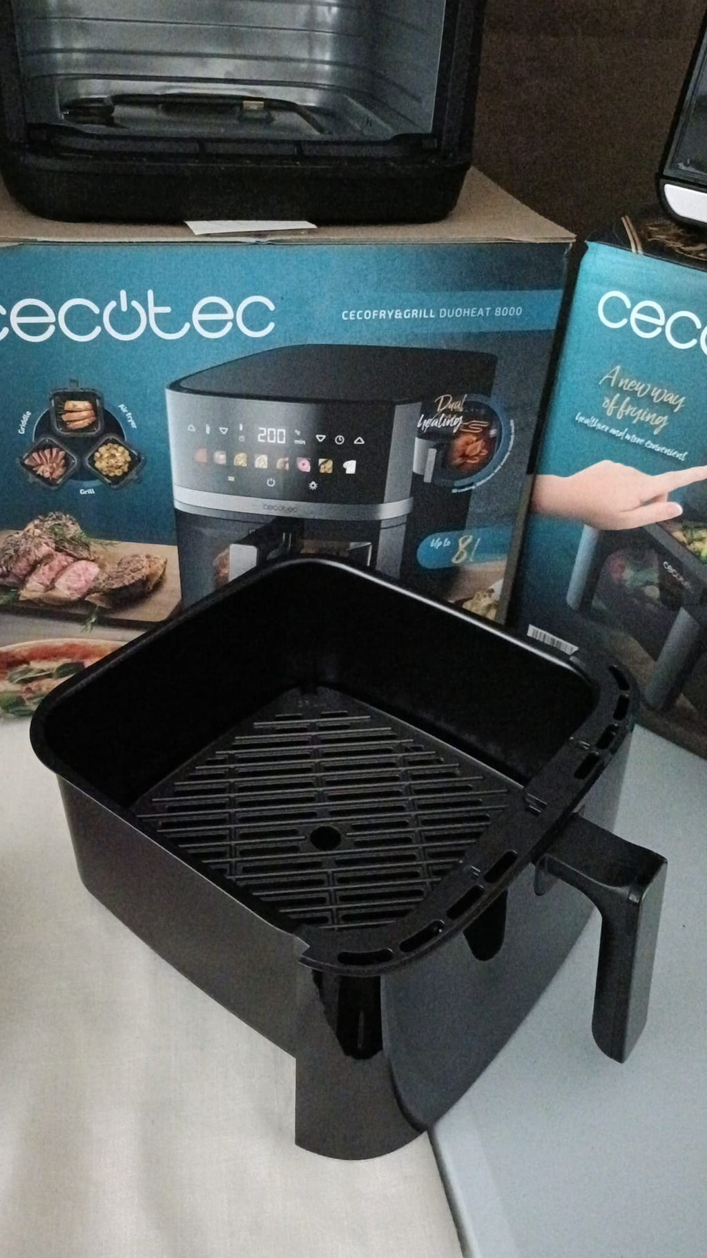 CECOTEC FREIDORA AIRE 8 LITROS