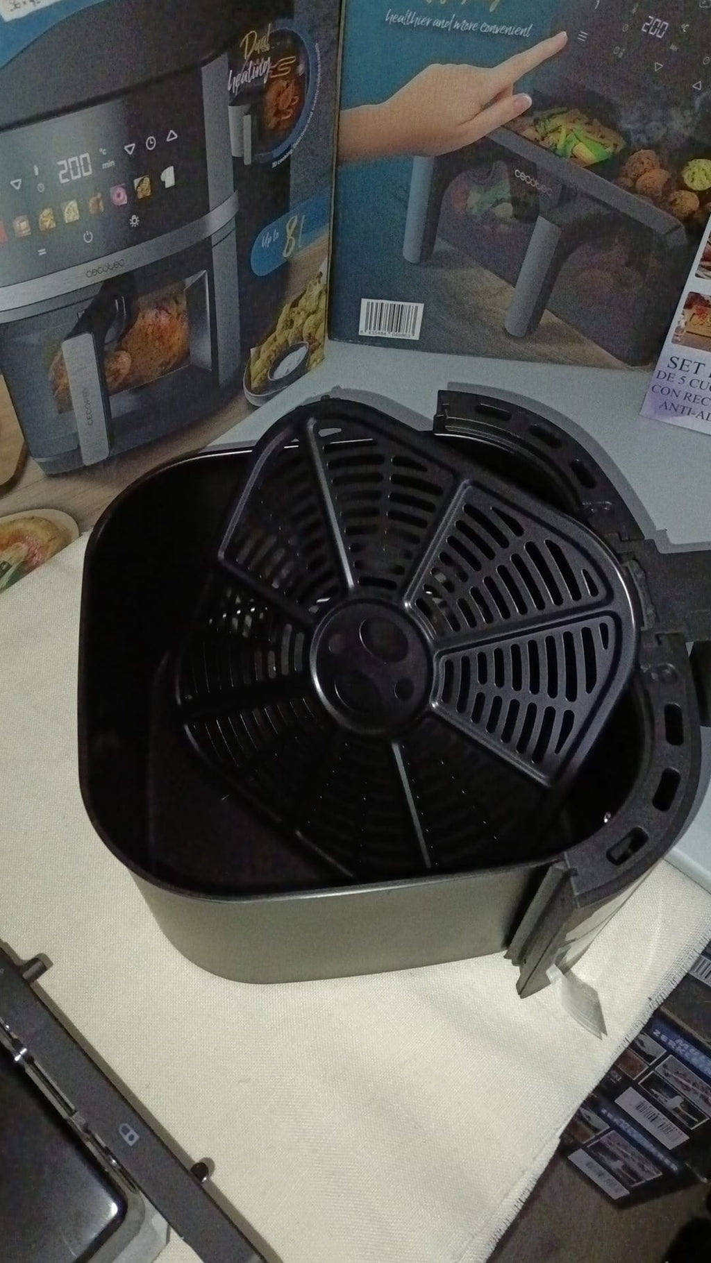 FREIDORA CECOTEC 6 LITROS