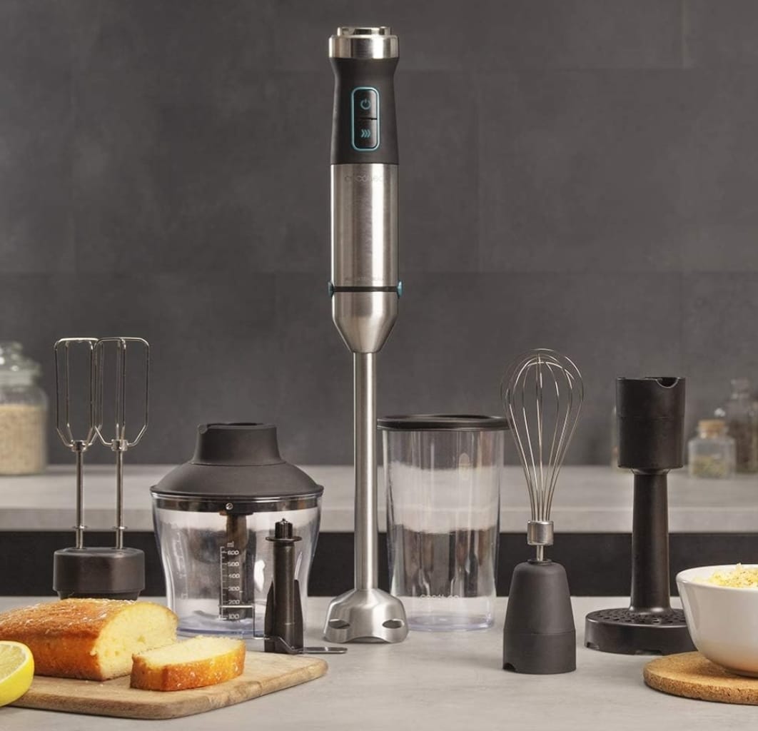 BATIDORA DE MANO CECOTEC POWER TITANBLACK 1500 XL