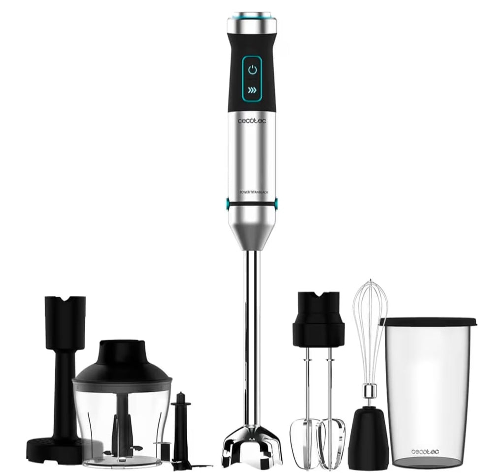 BATIDORA DE MANO CECOTEC POWER TITANBLACK 1500 XL