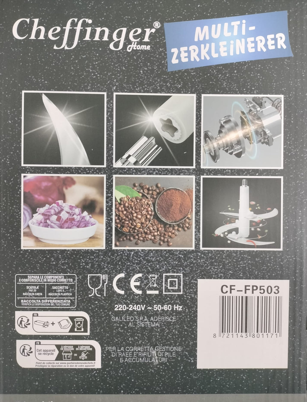 PICADORA 3 LITROS CHEFFINGER