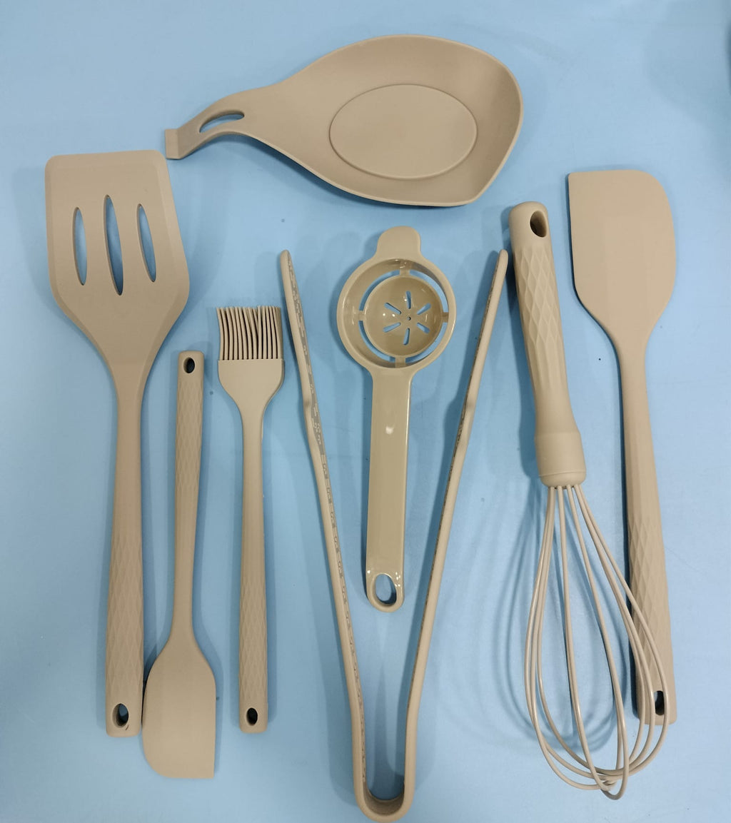 JUEGO UTENSILIOS COCINA EN SILICONA
