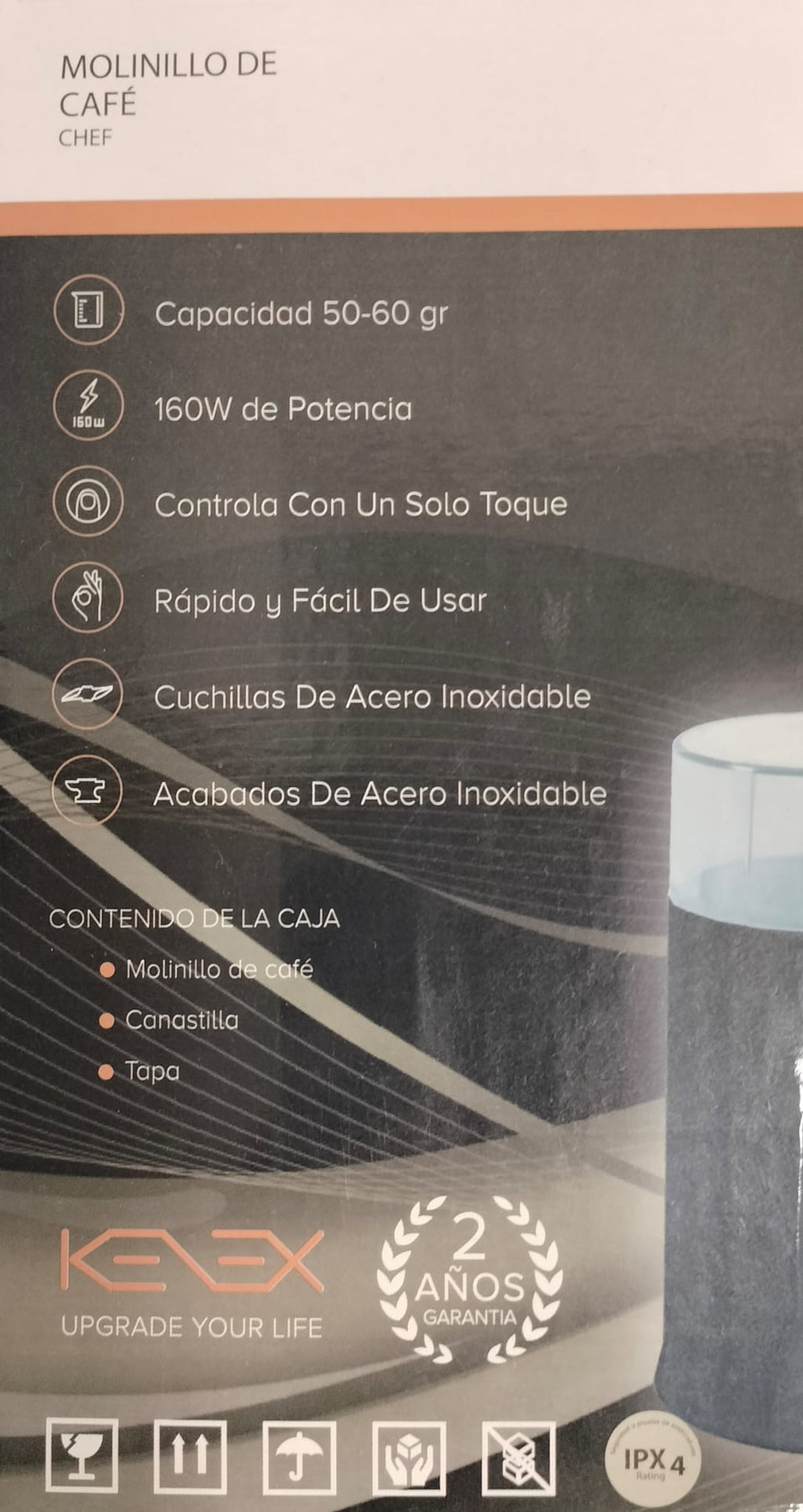 MOLINILLO 160W BLANCO