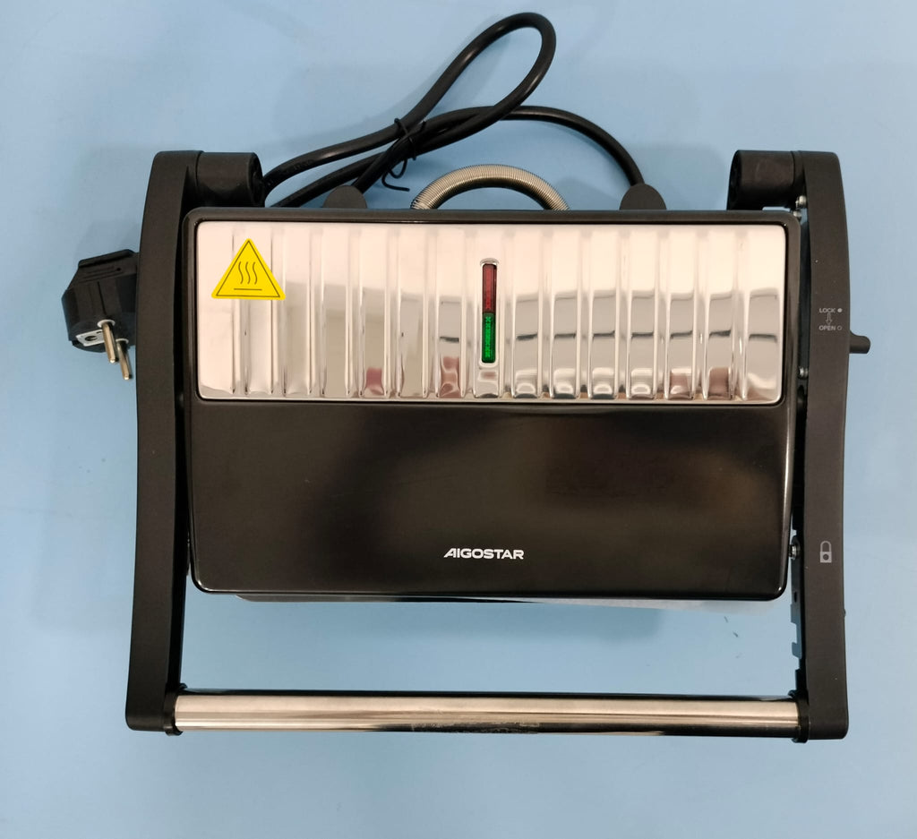 PARRILLA GRILL ELECTRICO 2 REBANADAS.