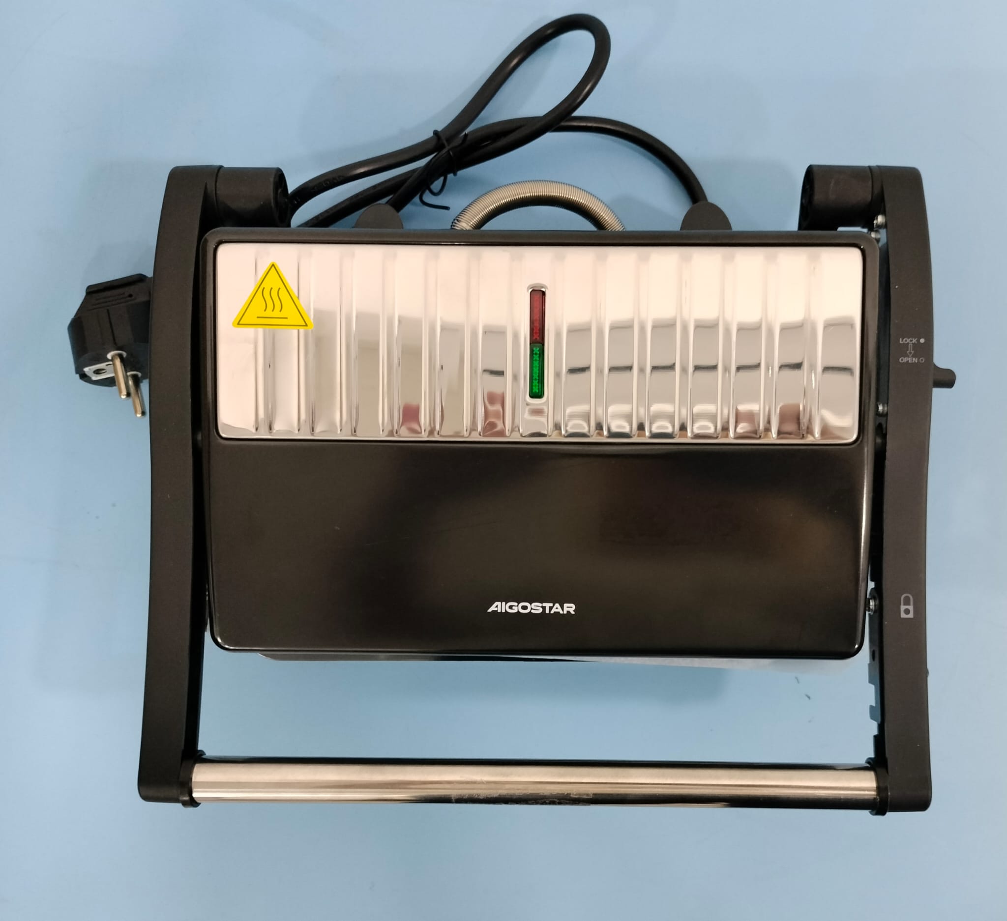 PARRILLA GRILL ELECTRICO 2 REBANADAS.