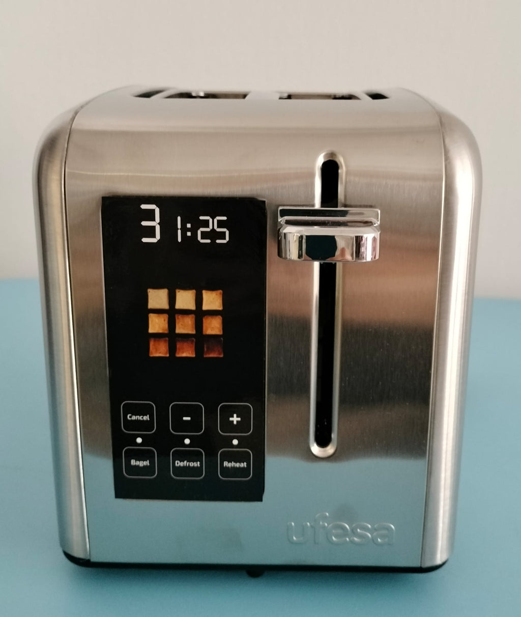 TOSTADOR 2 RANURAS PAN MOLDE INOX