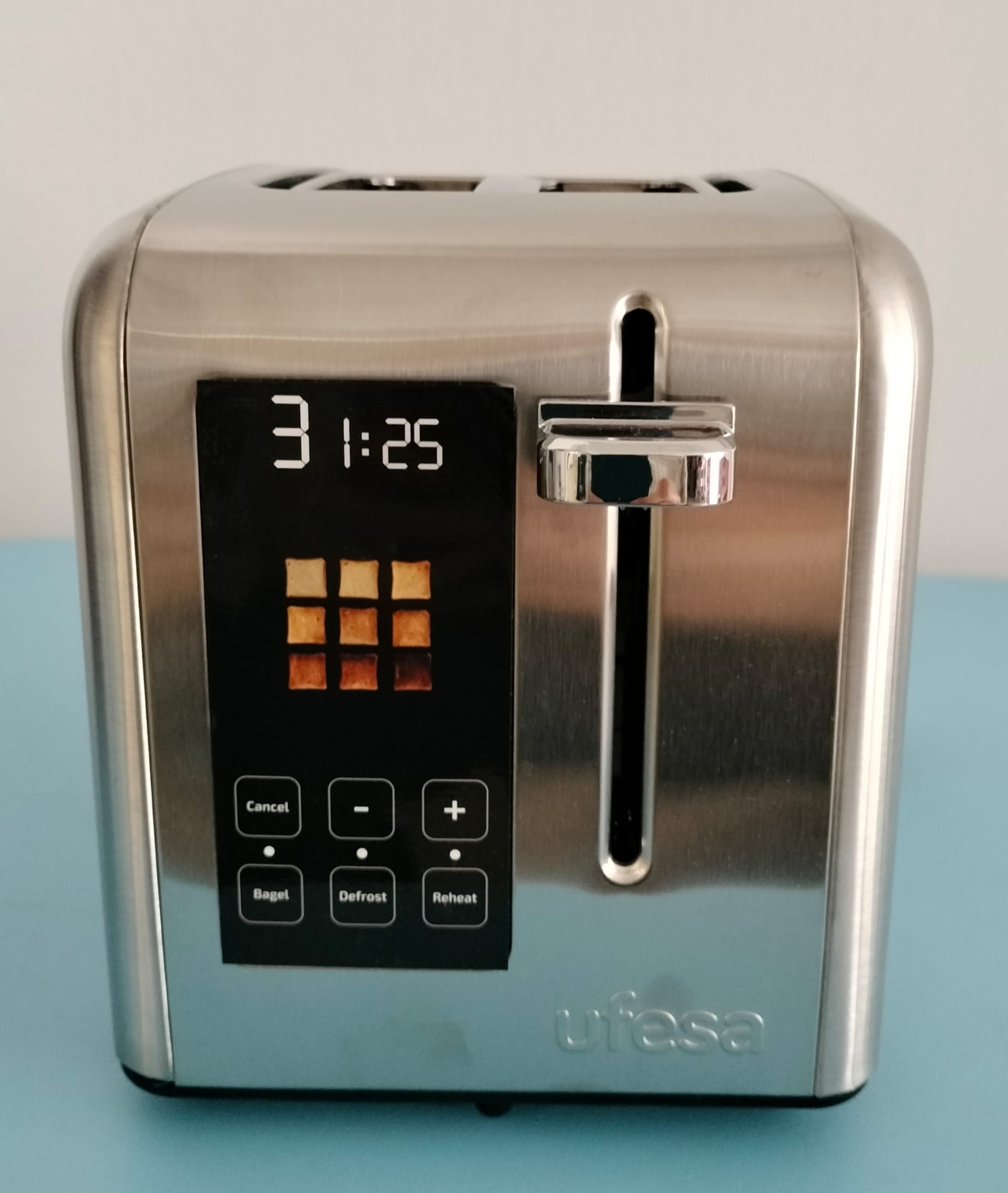 TOSTADOR 2 RANURAS PAN MOLDE INOX