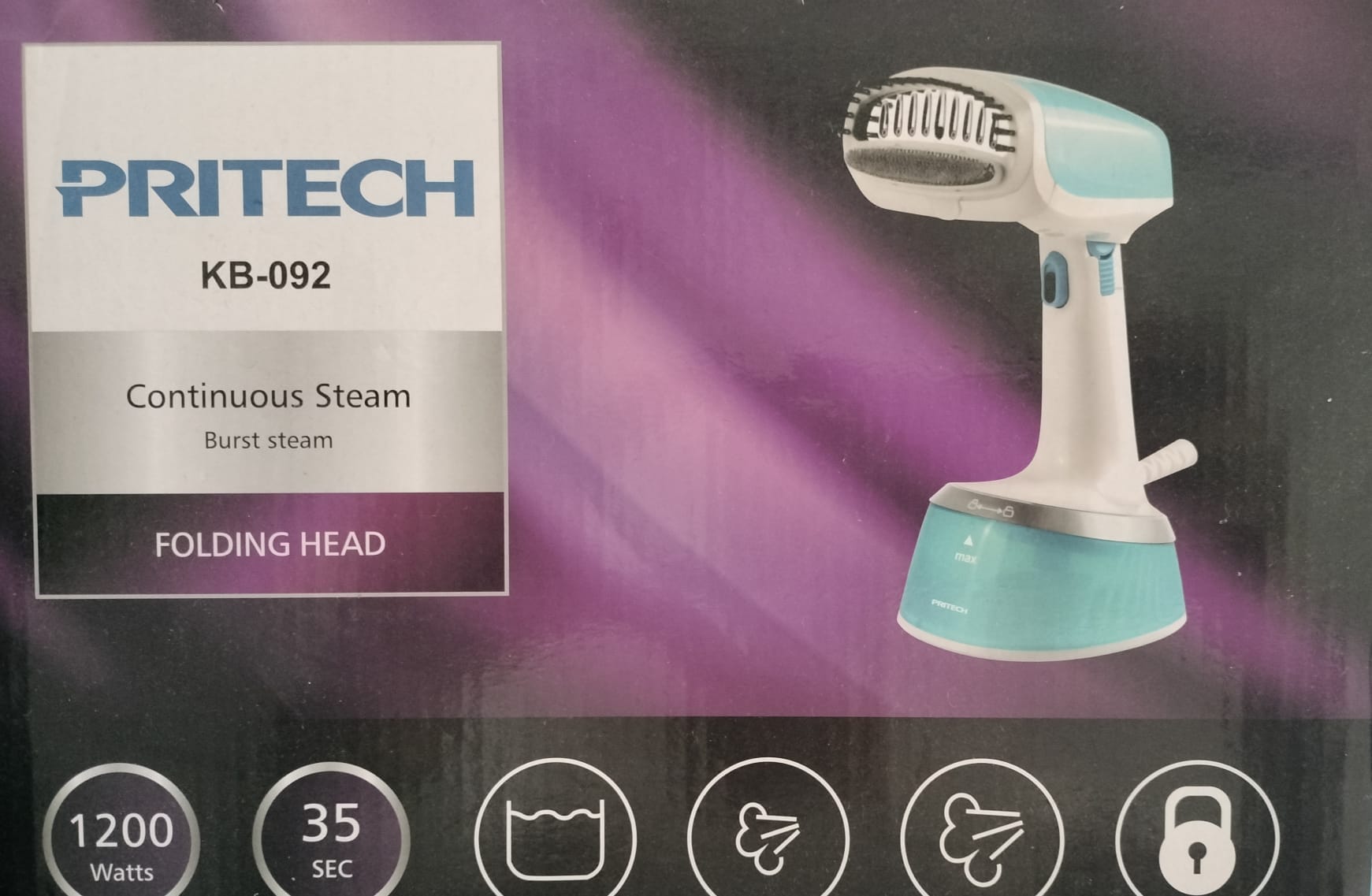 PLANCHA VERTICAL 1200W