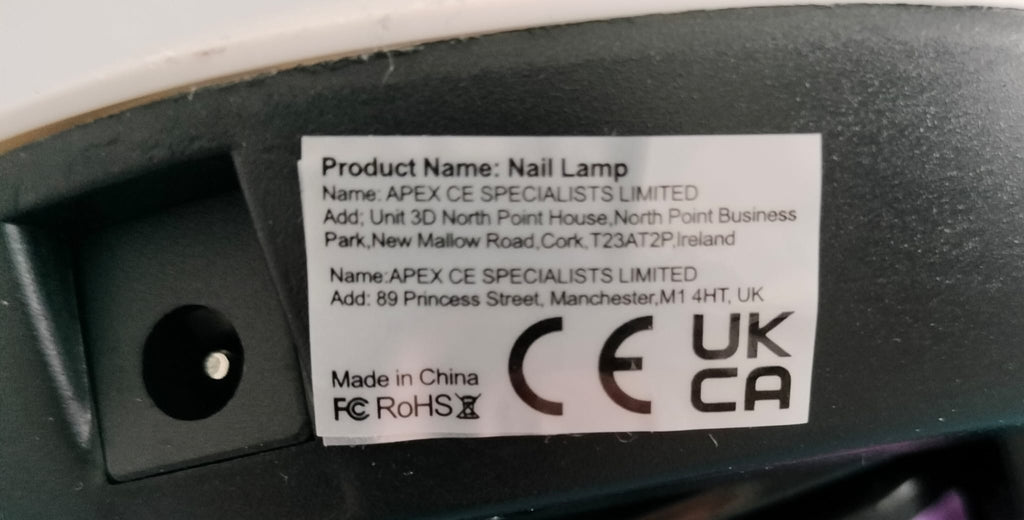 LAMPARA UÑAS CON ACCESORIOS