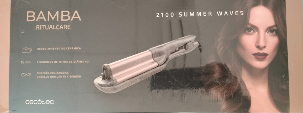 PLANCHA DE ONDAS BAMBA CECOTEC