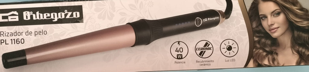 RIZADOR DE PELO CON CABLE ORBEGOZO