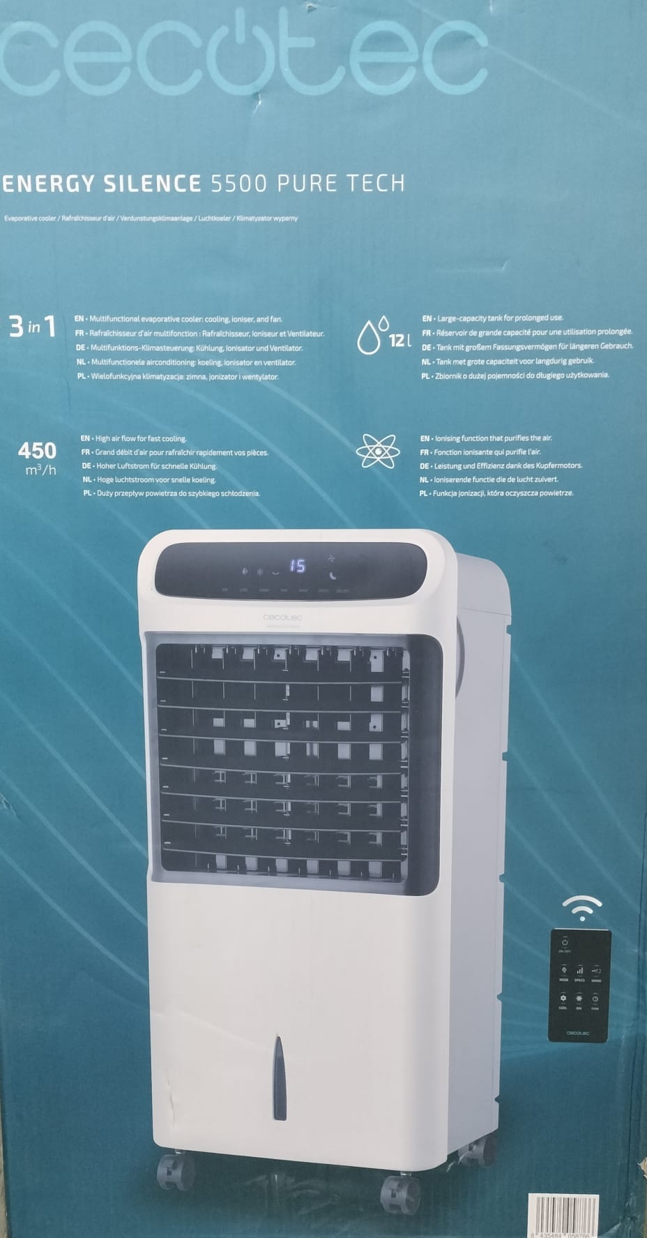 CLIMATIZADOR EVAPORATIVO