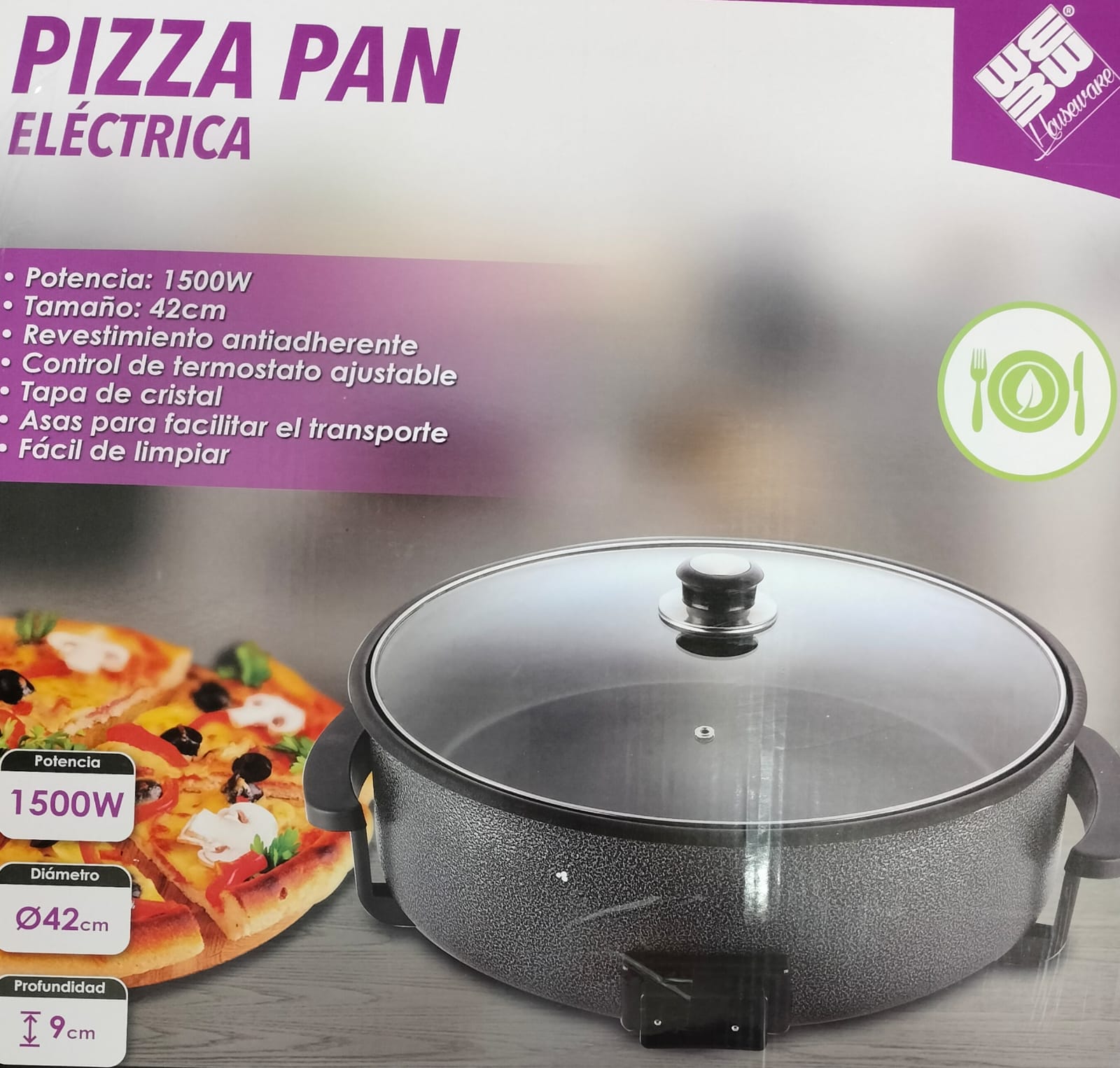 OLLA ELECTRICA /PAELLERA 10L