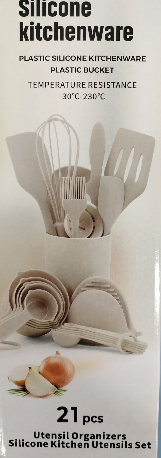 JUEGO UTENSILIOS COCINA EN SILICONA