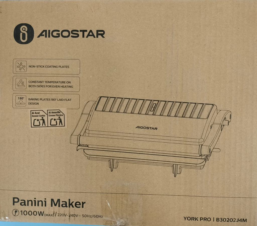 PARRILLA GRILL ELECTRICO 2 REBANADAS.