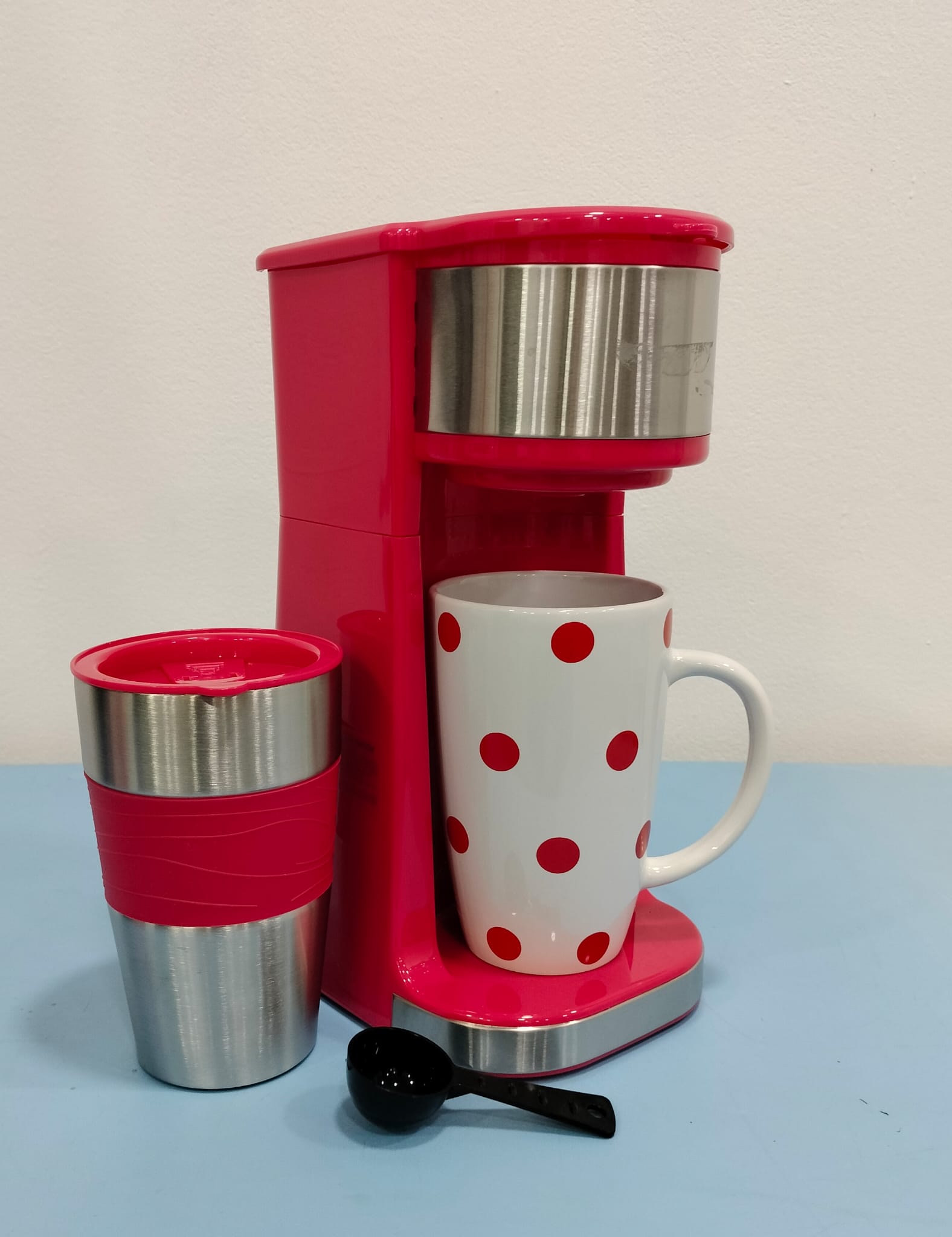 CAFETERA GOTEO ELECTRICA ROJA