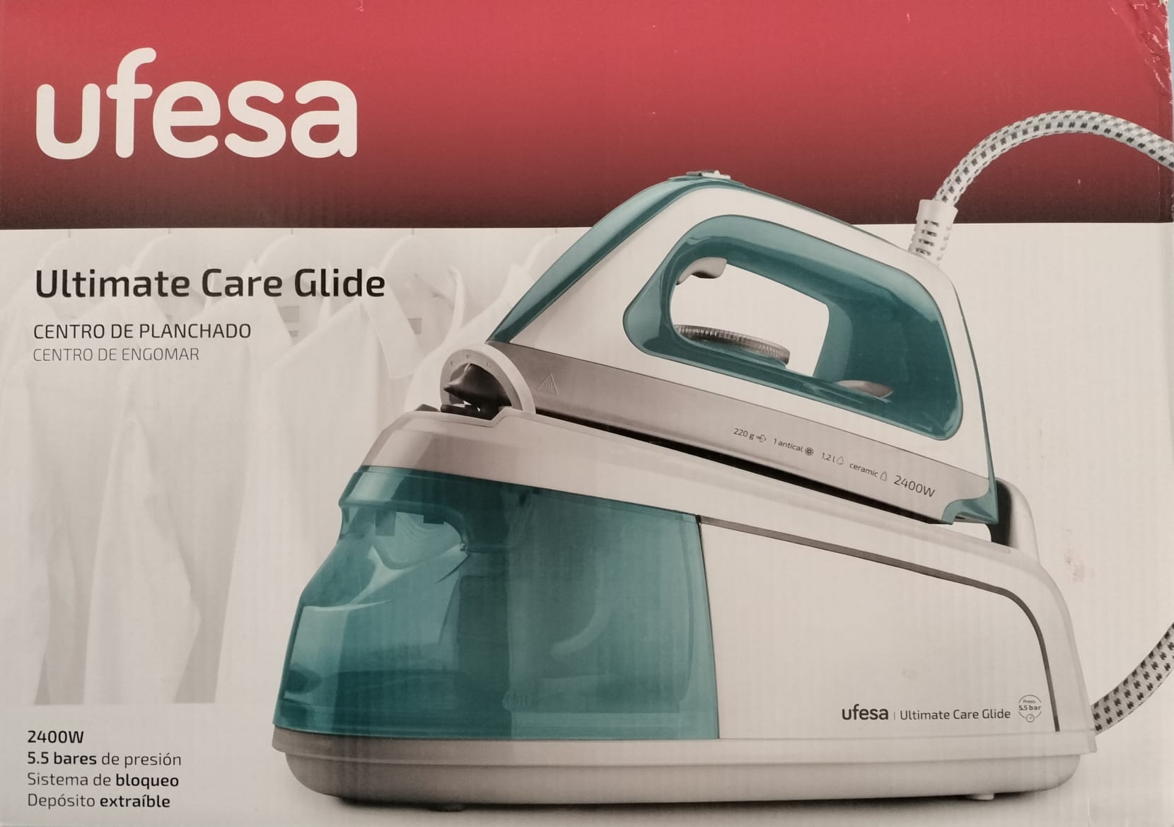 CENTRO PLANCHADO UFESA 2400W