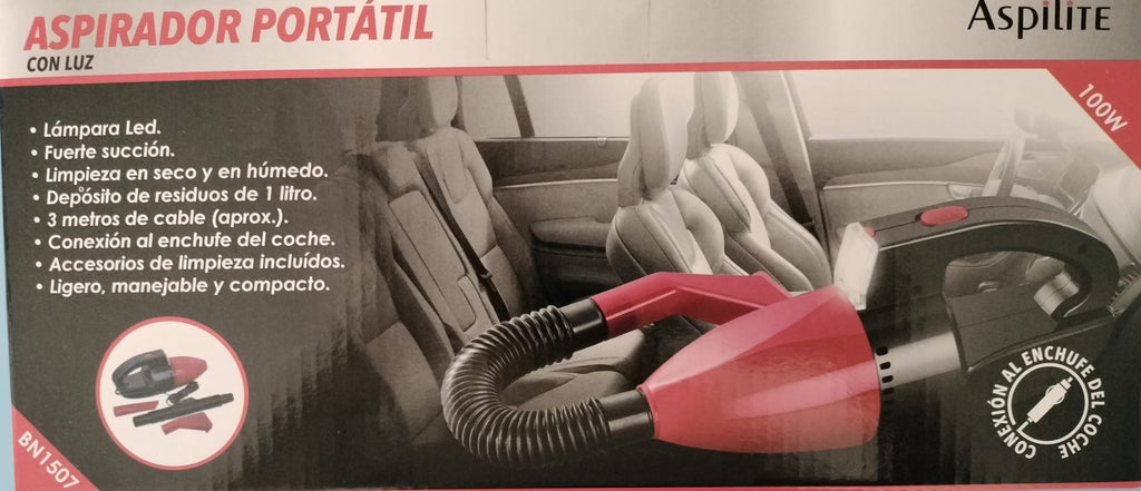 ASPIRADOR DE COCHE 100W