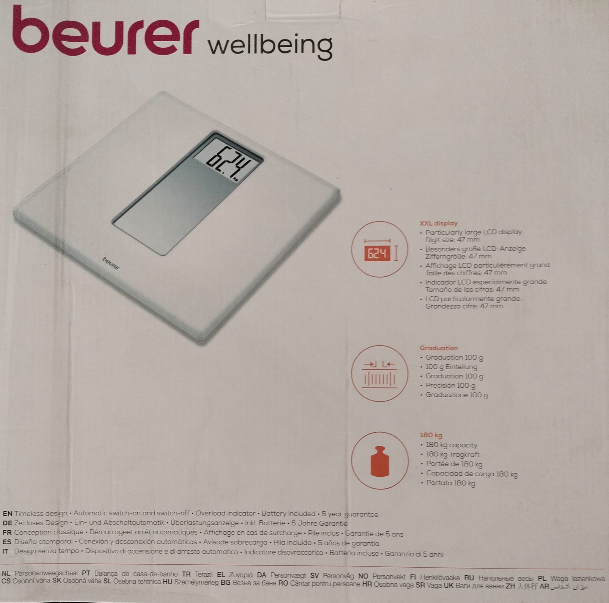 BASCULA DE PESO DIGITAL